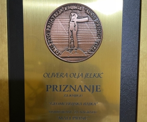 Little Prince Plaque awarded to the novel Geometrical Fairytale