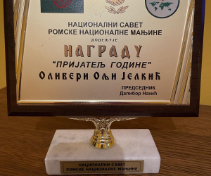“Friend of the Year” Award for Olivera Jelkić